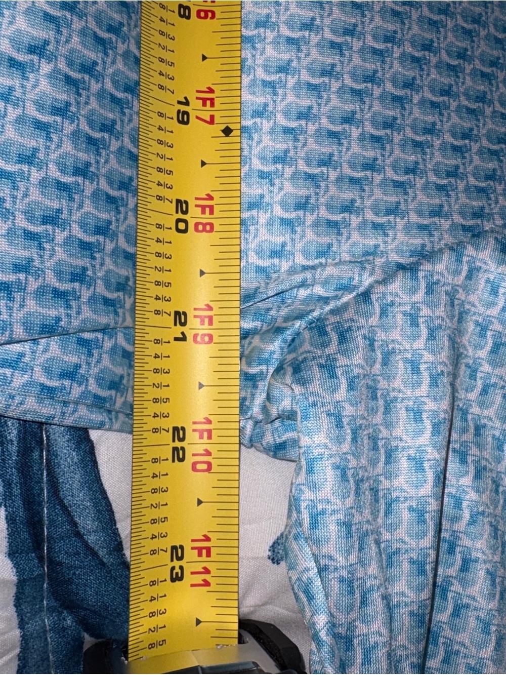 Jos. A. Bank Light Blue Micro-Pattern Polo - Picture 4 of 7